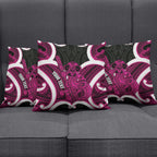 Mawhero Aotearoa Atua Tumatauenga Personalised Pillow Cover Maori God Of War Tiki With Taiaha