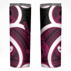 Mawhero Aotearoa Atua Tumatauenga Skinny Tumbler Maori God Of War Tiki With Taiaha