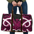 Mawhero Aotearoa Atua Tumatauenga Personalised Travel Bag Maori God Of War Tiki With Taiaha