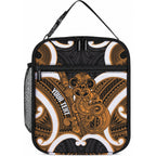 Karaka Aotearoa Atua Tumatauenga Personalised Lunch Bag Maori God Of War Tiki With Taiaha