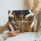 Karaka Aotearoa Atua Tumatauenga Personalised Wrapping Paper Maori God Of War Tiki With Taiaha