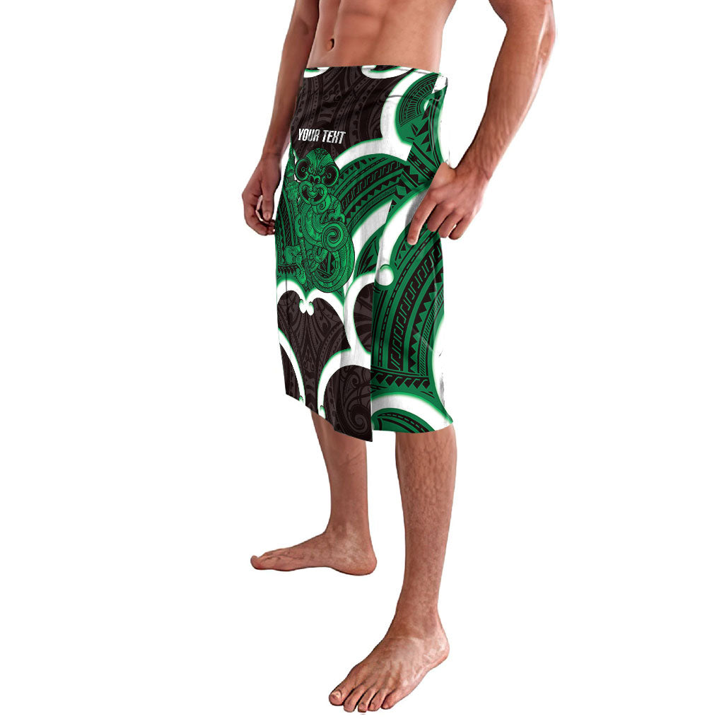 Kakariki Aotearoa Atua Tumatauenga Personalised Lavalava Maori God Of War Tiki With Taiaha