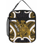 Kowhai Aotearoa Atua Tumatauenga Personalised Lunch Bag Maori God Of War Tiki With Taiaha