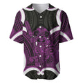 Waiporoporo Aotearoa Atua Tumatauenga Personalised Baseball Jersey Maori God Of War Tiki With Taiaha