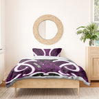 Waiporoporo Aotearoa Atua Tumatauenga Personalised Bedding Set Maori God Of War Tiki With Taiaha