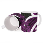 Waiporoporo Aotearoa Atua Tumatauenga Ceramic Mug Maori God Of War Tiki With Taiaha