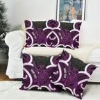 Waiporoporo Aotearoa Atua Tumatauenga Personalised Pillow Cover Maori God Of War Tiki With Taiaha