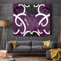 Waiporoporo Aotearoa Atua Tumatauenga Personalised Tapestry Maori God Of War Tiki With Taiaha
