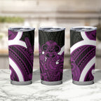 Waiporoporo Aotearoa Atua Tumatauenga Tumbler Cup Maori God Of War Tiki With Taiaha