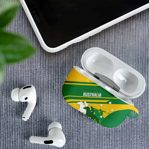 Personalised Mounted Games Australia AirPods Case Nations 2025 Championship National Color - Aussie Hoodie