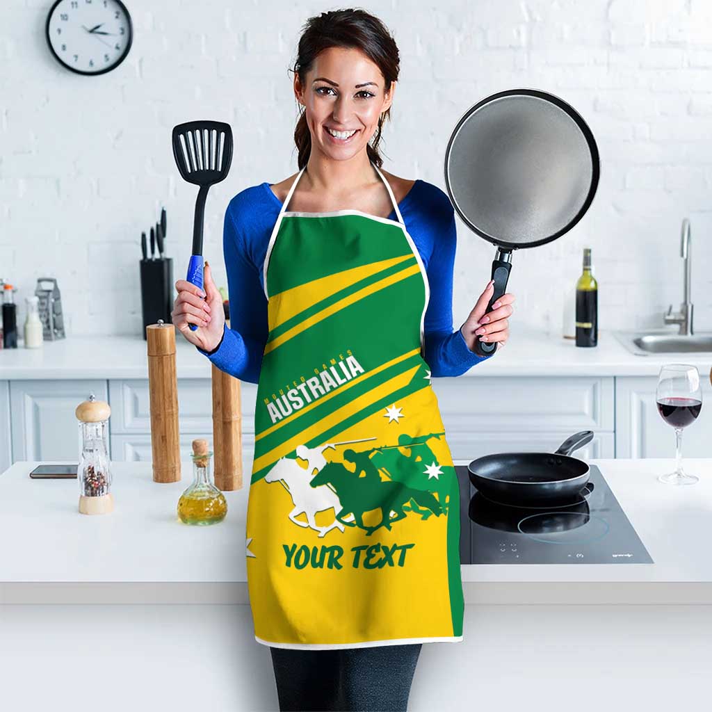 Personalised Mounted Games Australia Apron Nations 2025 Championship National Color - Aussie Hoodie