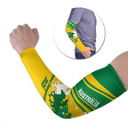 Personalised Mounted Games Australia Arm Sleeves Nations 2025 Championship National Color - Aussie Hoodie