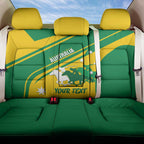 Personalised Mounted Games Australia Back Car Seat Cover Nations 2025 Championship National Color - Aussie Hoodie