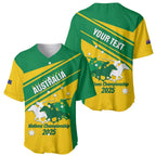 Personalised Mounted Games Australia Baseball Jersey Nations 2025 Championship National Color - Aussie Hoodie