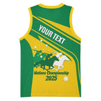 Personalised Mounted Games Australia Basketball Jersey Nations 2025 Championship National Color - Aussie Hoodie