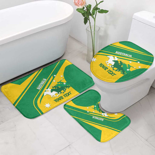 Personalised Mounted Games Australia Bathroom Set Nations 2025 Championship National Color - Aussie Hoodie