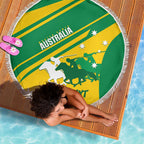 Personalised Mounted Games Australia Beach Blanket Nations 2025 Championship National Color - Aussie Hoodie