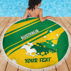 Personalised Mounted Games Australia Beach Blanket Nations 2025 Championship National Color - Aussie Hoodie
