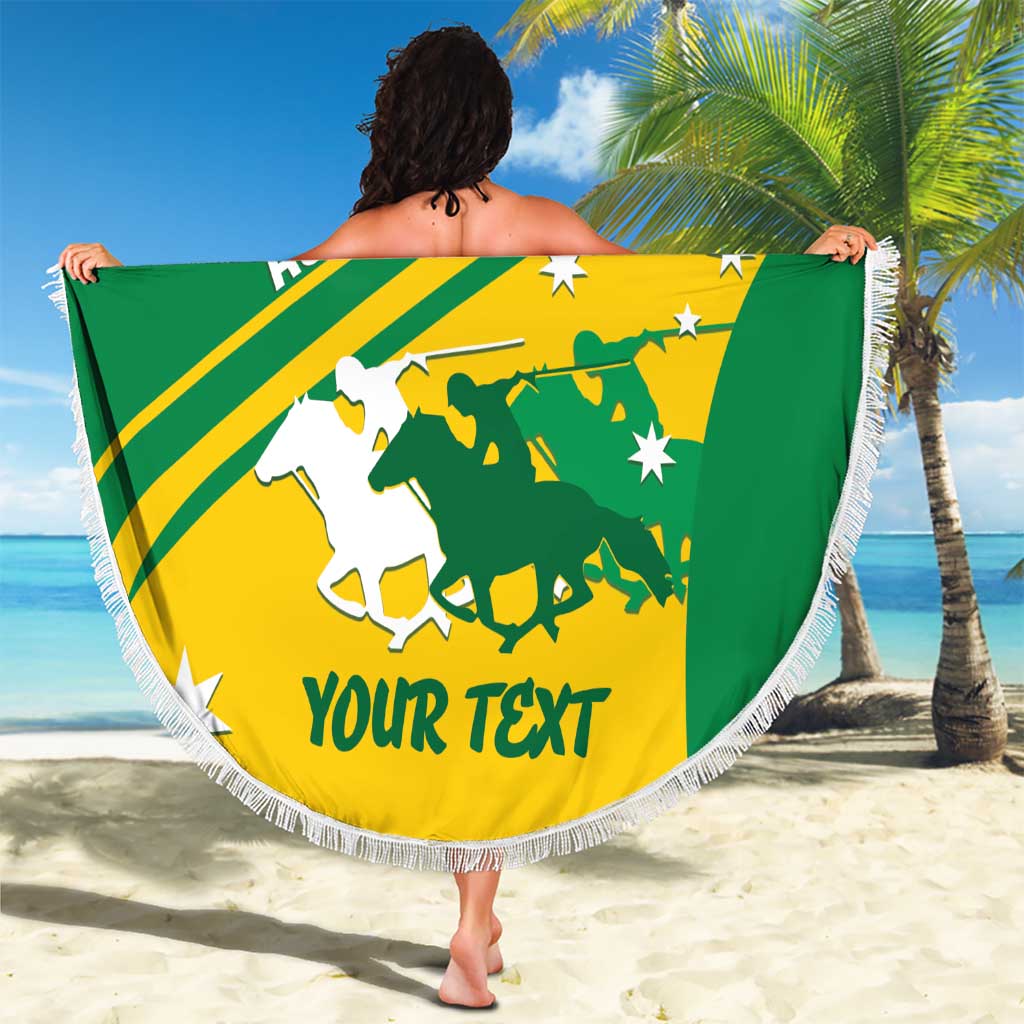 Personalised Mounted Games Australia Beach Blanket Nations 2025 Championship National Color - Aussie Hoodie