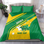 Personalised Mounted Games Australia Bedding Set Nations 2025 Championship National Color - Aussie Hoodie