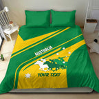 Personalised Mounted Games Australia Bedding Set Nations 2025 Championship National Color - Aussie Hoodie