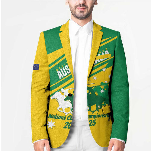 Personalised Mounted Games Australia Blazer Nations 2025 Championship National Color - Aussie Hoodie