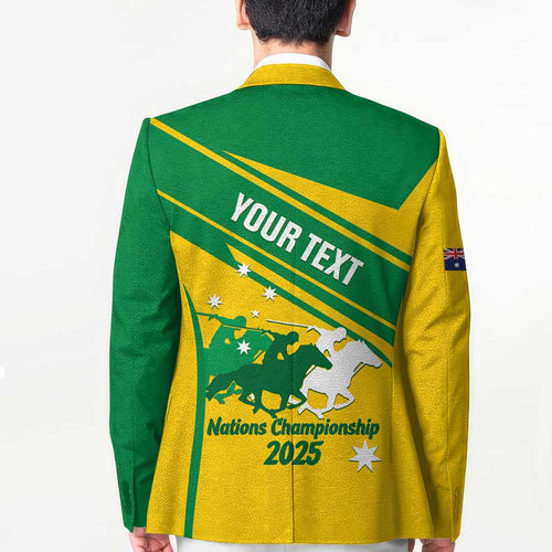 Personalised Mounted Games Australia Blazer Nations 2025 Championship National Color - Aussie Hoodie