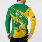 Personalised Mounted Games Australia Button Sweatshirt Nations 2025 Championship National Color - Aussie Hoodie