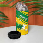 Personalised Mounted Games Australia 4 in 1 Can Cooler Tumbler Nations 2025 Championship National Color - Aussie Hoodie