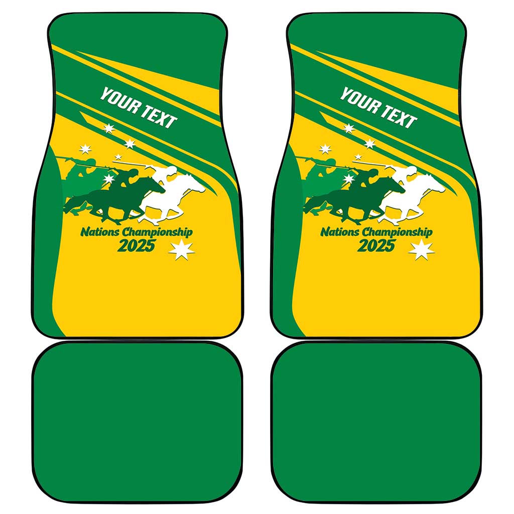 Personalised Mounted Games Australia Car Mats Nations 2025 Championship National Color - Aussie Hoodie