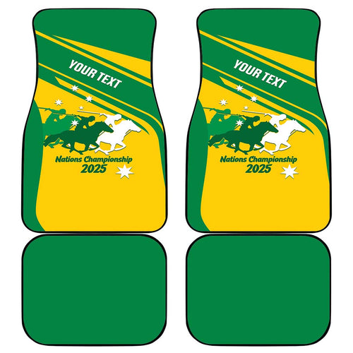 Personalised Mounted Games Australia Car Mats Nations 2025 Championship National Color - Aussie Hoodie