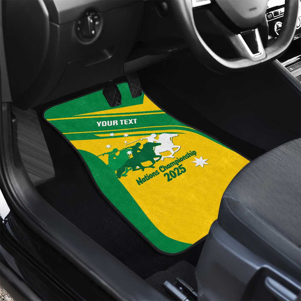 Personalised Mounted Games Australia Car Mats Nations 2025 Championship National Color - Aussie Hoodie
