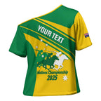 Personalised Mounted Games Australia Cross Shoulder Shirt Nations 2025 Championship National Color - Aussie Hoodie