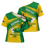 Personalised Mounted Games Australia Cross Shoulder Shirt Nations 2025 Championship National Color - Aussie Hoodie