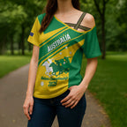 Personalised Mounted Games Australia Cross Shoulder Shirt Nations 2025 Championship National Color - Aussie Hoodie