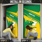 Personalised Mounted Games Australia Door Cover Nations 2025 Championship National Color - Aussie Hoodie