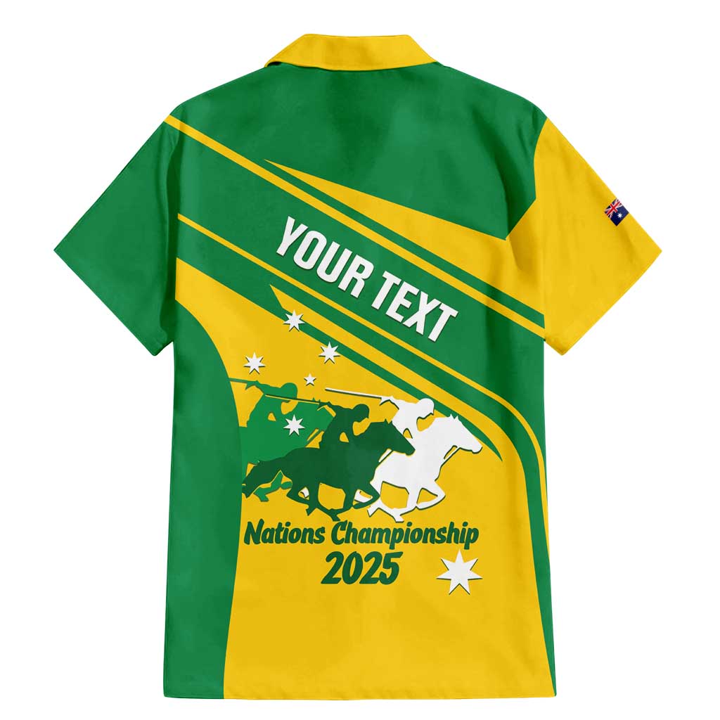 Personalised Mounted Games Australia Family Matching Mermaid Dress and Hawaiian Shirt Nations 2025 Championship National Color - Aussie Hoodie