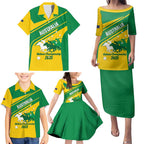 Personalised Mounted Games Australia Family Matching Puletasi and Hawaiian Shirt Nations 2025 Championship National Color - Aussie Hoodie