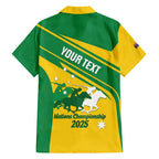 Personalised Mounted Games Australia Family Matching Puletasi and Hawaiian Shirt Nations 2025 Championship National Color - Aussie Hoodie
