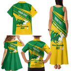 Personalised Mounted Games Australia Family Matching Tank Maxi Dress and Hawaiian Shirt Nations 2025 Championship National Color - Aussie Hoodie