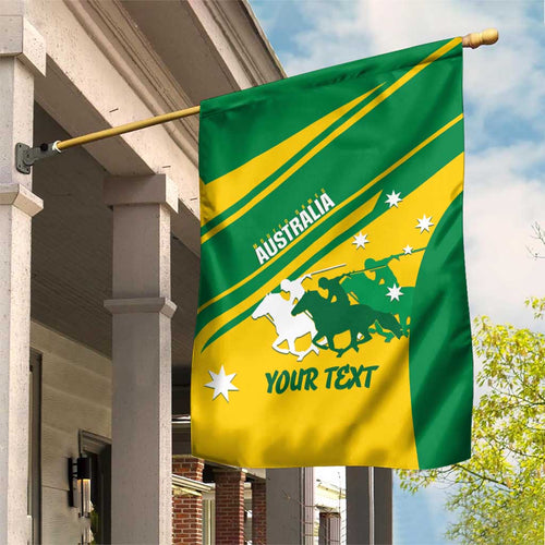 Personalised Mounted Games Australia Garden Flag Nations 2025 Championship National Color - Aussie Hoodie