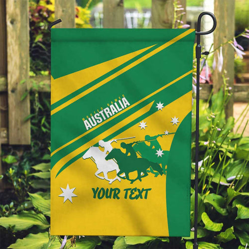 Personalised Mounted Games Australia Garden Flag Nations 2025 Championship National Color - Aussie Hoodie