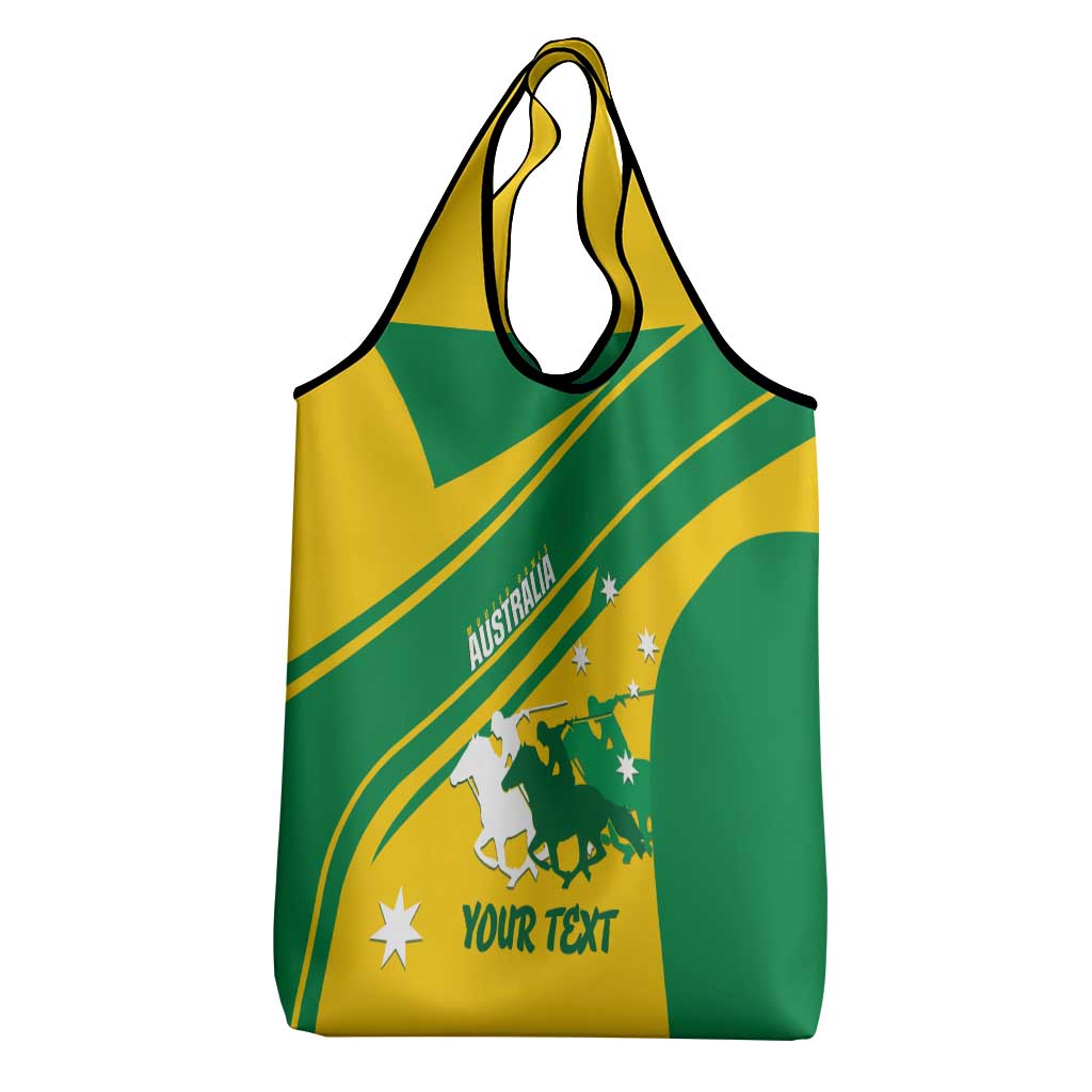Personalised Mounted Games Australia Grocery Bag Nations 2025 Championship National Color - Aussie Hoodie