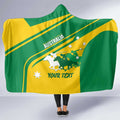 Personalised Mounted Games Australia Hooded Blanket Nations 2025 Championship National Color - Aussie Hoodie