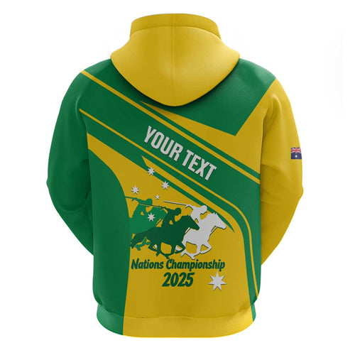 Personalised Mounted Games Australia Hoodie Nations 2025 Championship National Color - Aussie Hoodie