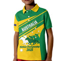 Personalised Mounted Games Australia Kid Polo Shirt Nations 2025 Championship National Color - Aussie Hoodie