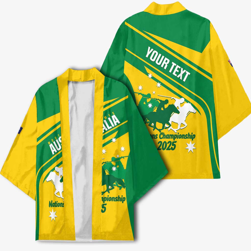 Personalised Mounted Games Australia Kimono Nations 2025 Championship National Color - Aussie Hoodie