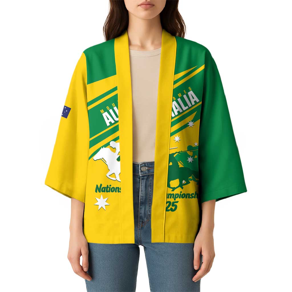 Personalised Mounted Games Australia Kimono Nations 2025 Championship National Color - Aussie Hoodie