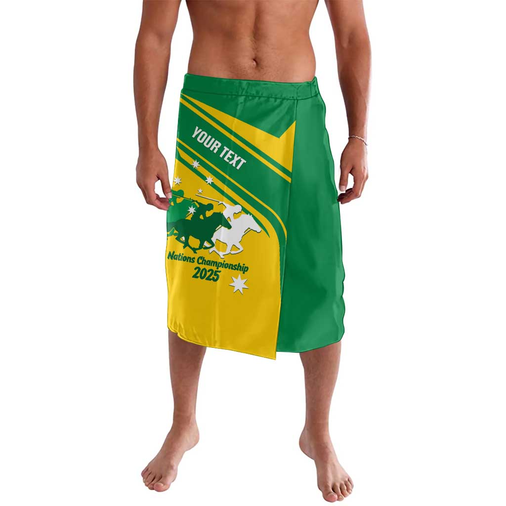 Personalised Mounted Games Australia Lavalava Nations 2025 Championship National Color - Aussie Hoodie