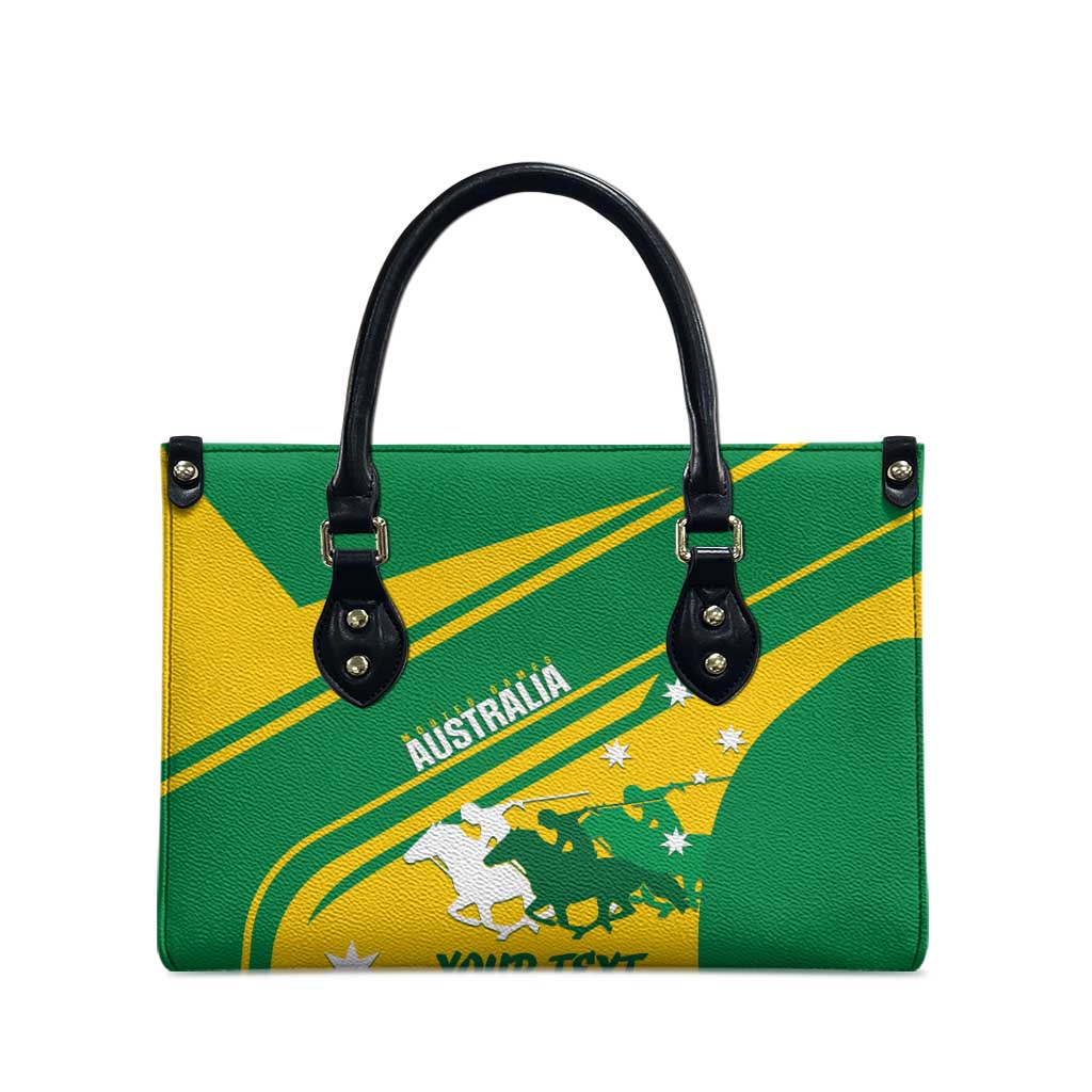 Personalised Mounted Games Australia Leather Bag Nations 2025 Championship National Color - Aussie Hoodie